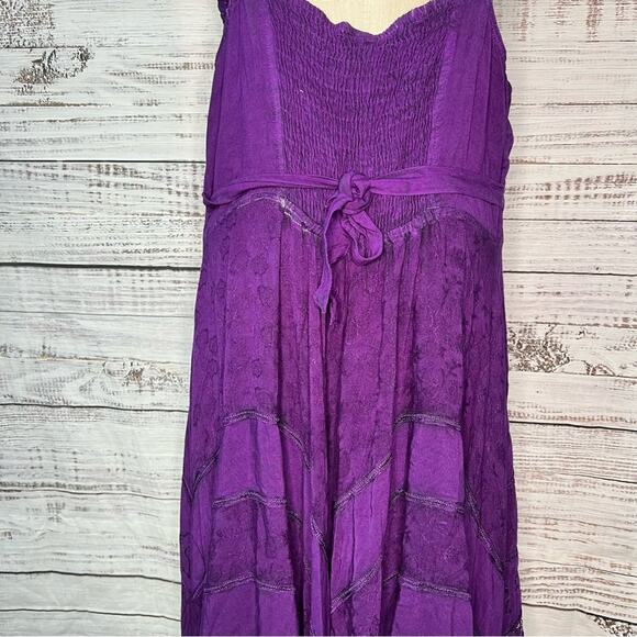 Fashion Terminal Free Size Purple Fairy Witch Whimsigoth Dress Corset Front - Picture 7 of 16